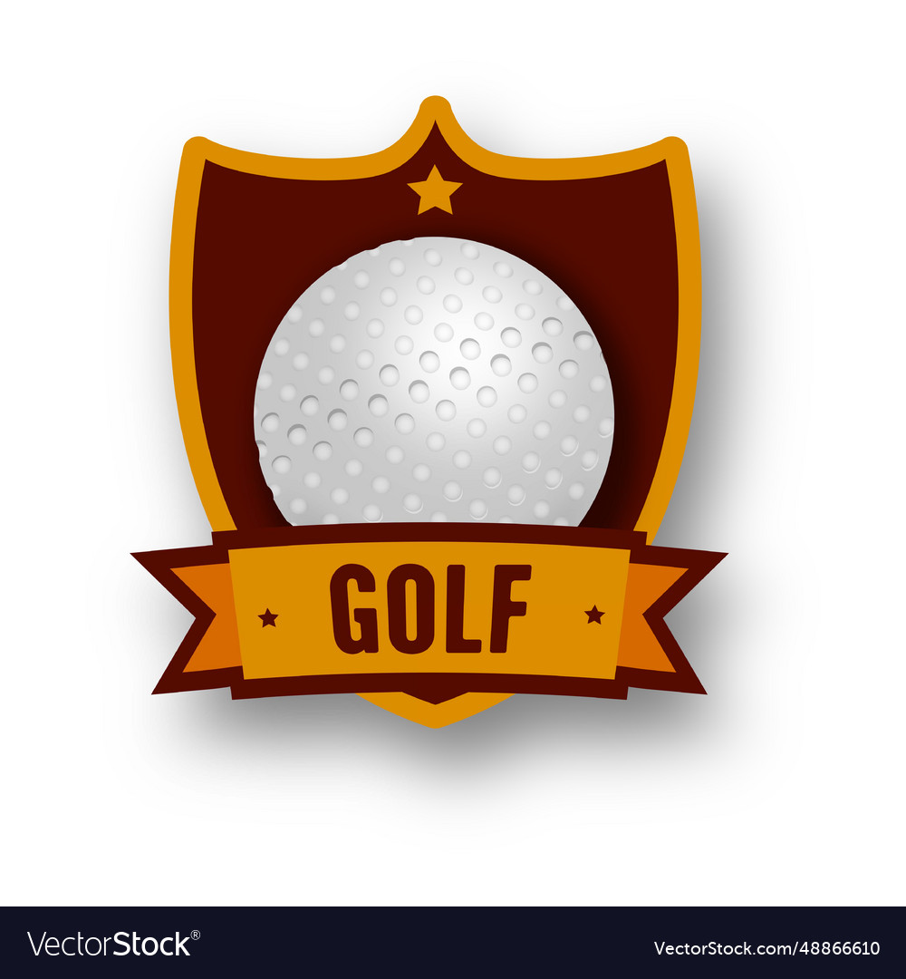 Golf logo Royalty Free Vector Image - VectorStock