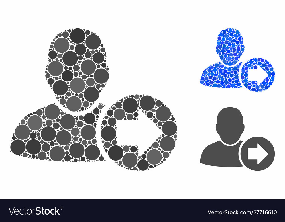 Next user composition icon circle dots
