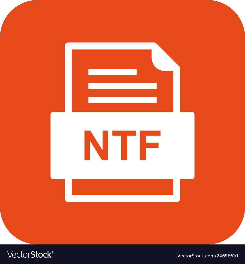 Ntf file document icon