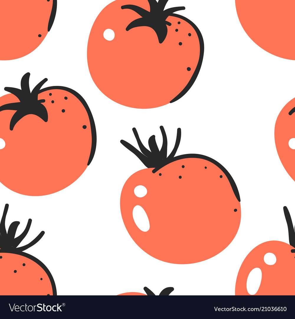 Tomato Pattern - Fresh & Rustic