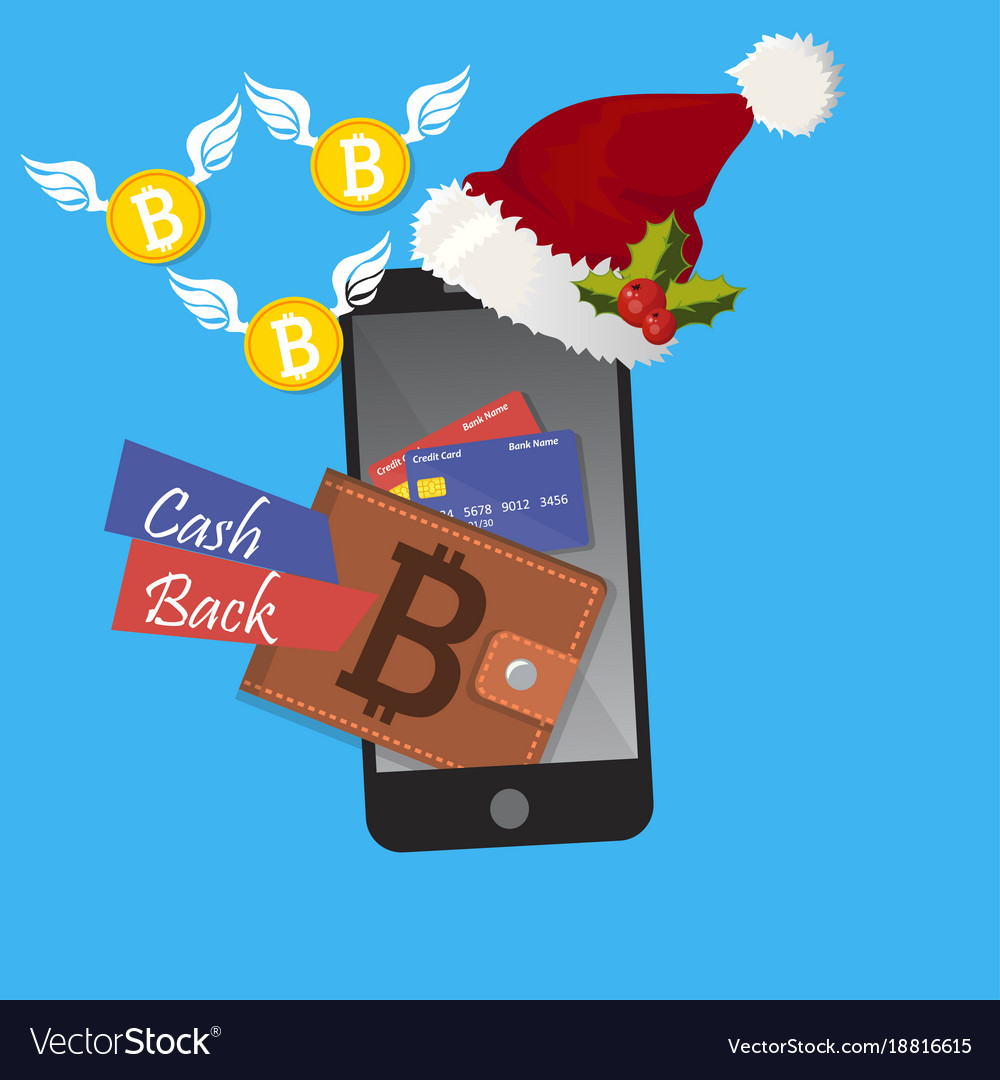 Digital bitcoin mobile wallet