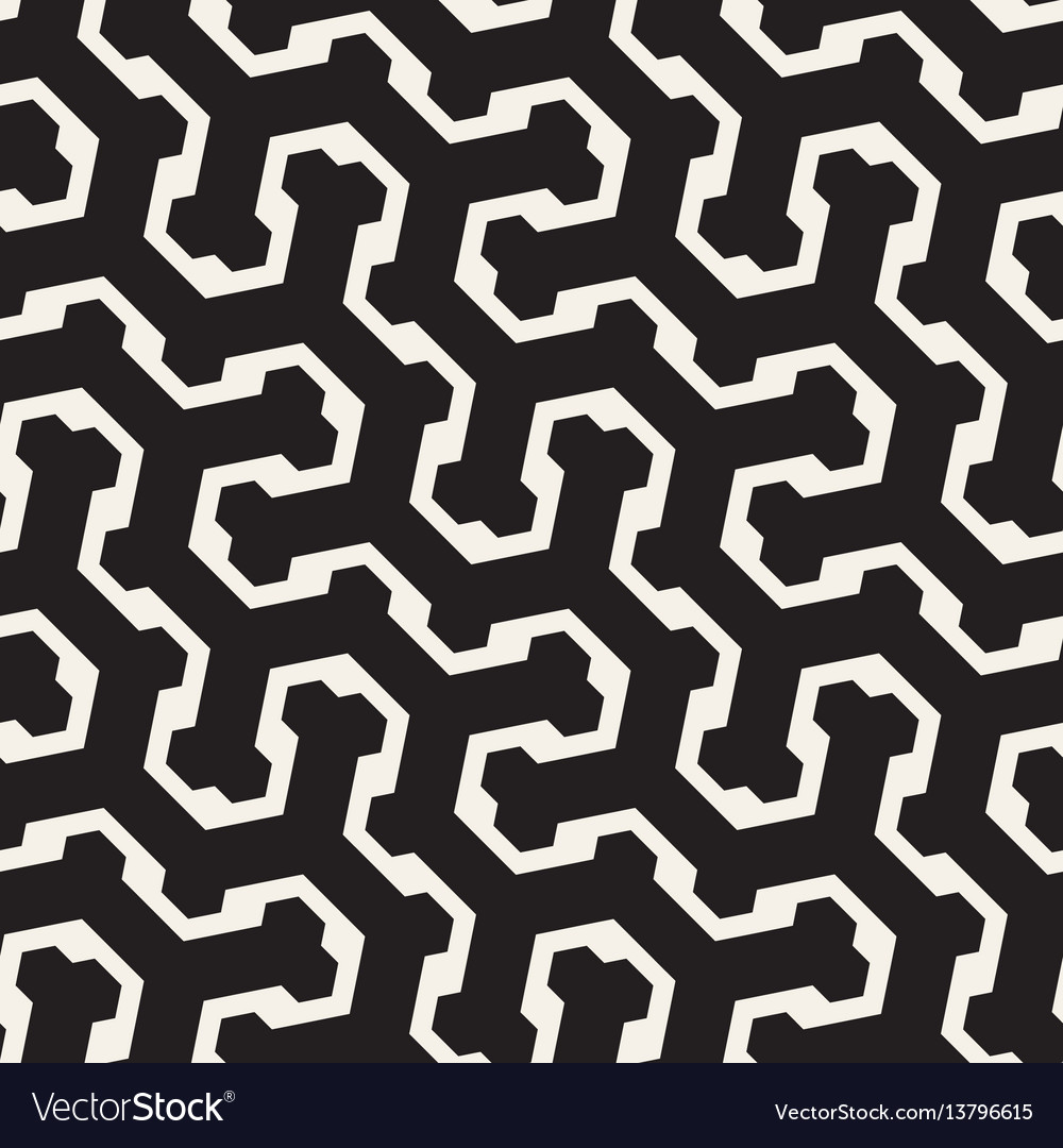 Interlaced Hexagonal Pattern