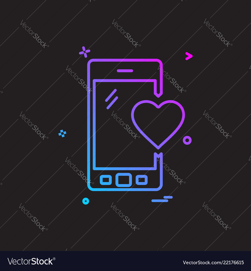 Smart phone icon design