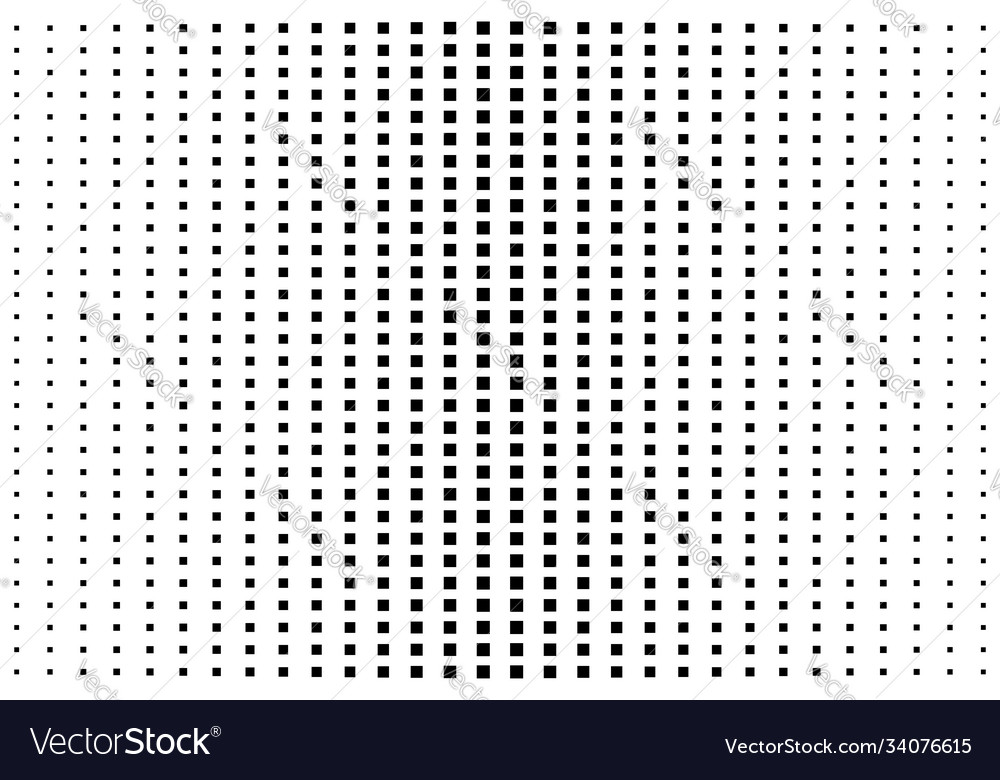 Squares halftone geometric background pattern Vector Image Squares halftone geometric background pattern