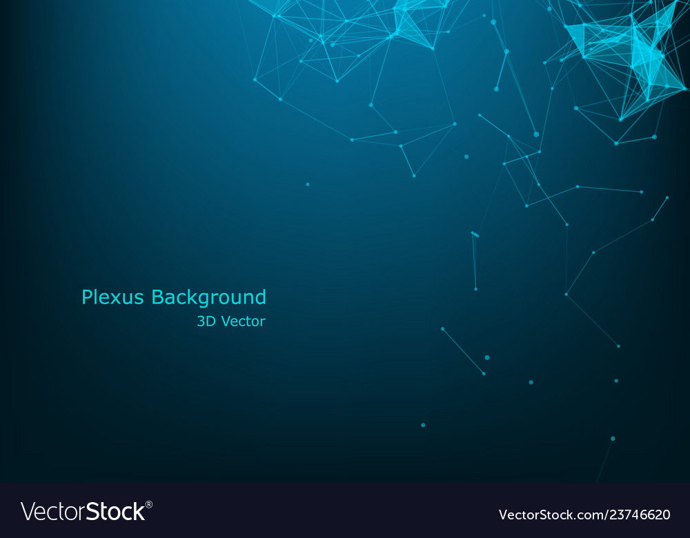 Abstract Connected Lines Background