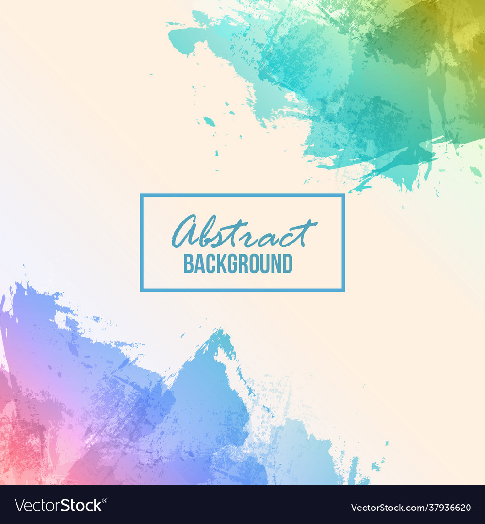Abstract paint colorful background Royalty Free Vector Image