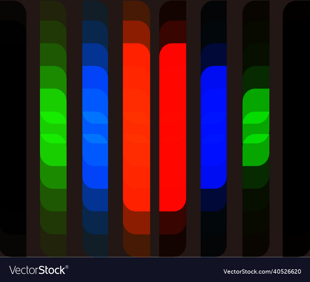 Background with vertical color cells vector image Background with vertical color cells