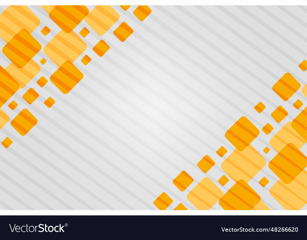 Flat yellow squares background with diagonal lines