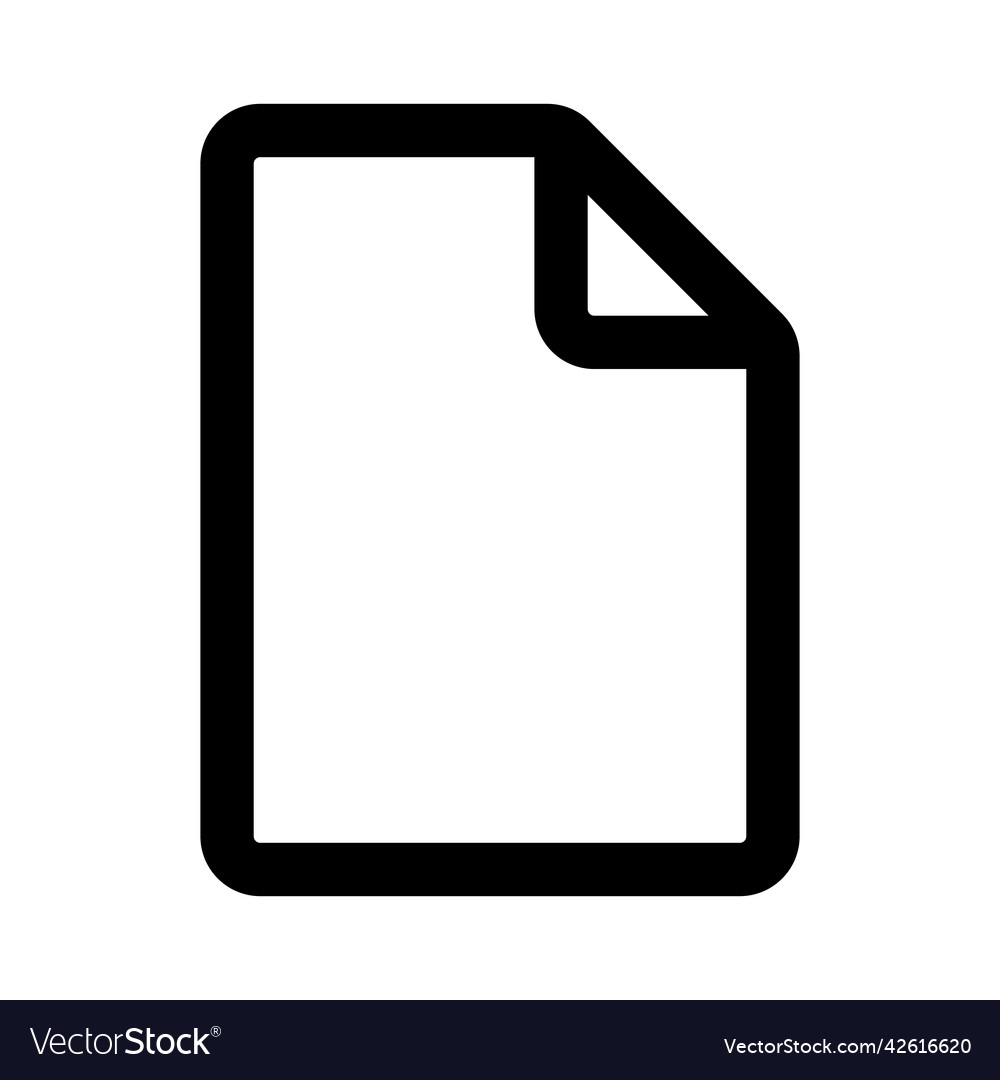 Memo simple icon of flat design vector image Memo simple icon of flat design