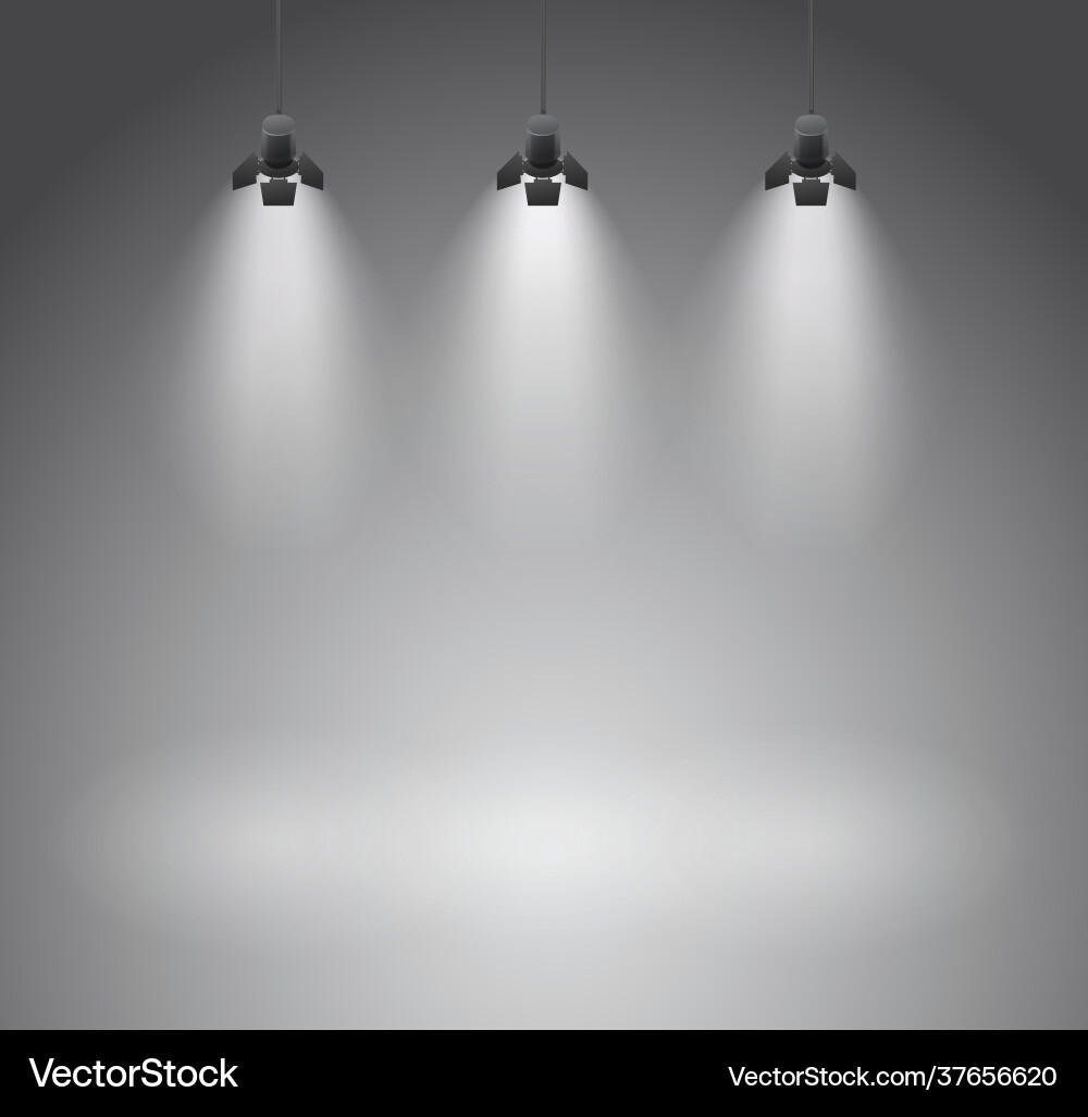 Spotlights Royalty Free Vector Image - VectorStock