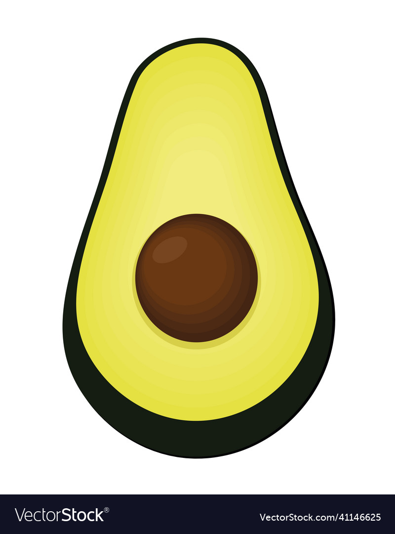 Avocado flat icon