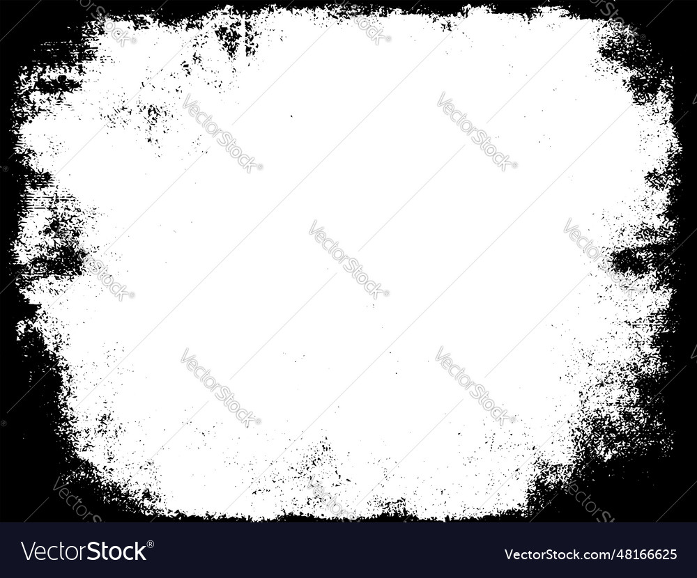 Grunge border texture background abstract frame vector image Grunge border texture background abstract frame