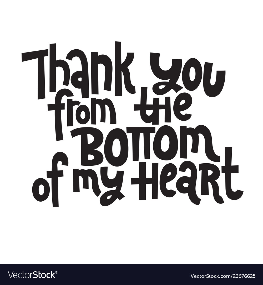 Thank You Quotes And Stickers Royalty Free Vector Image