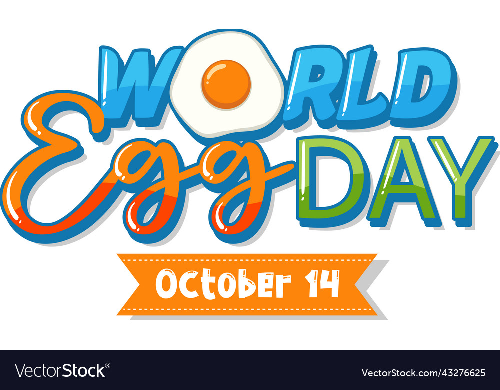 World egg day poster