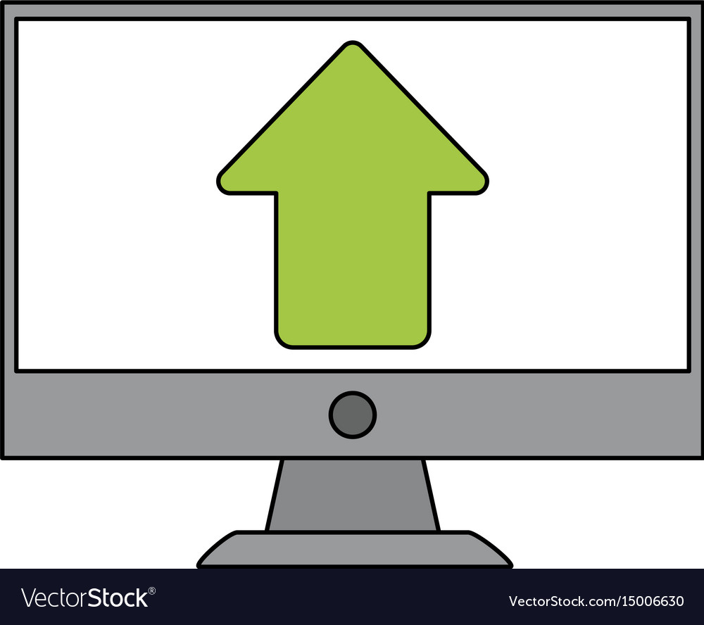 Arrow computer monitor