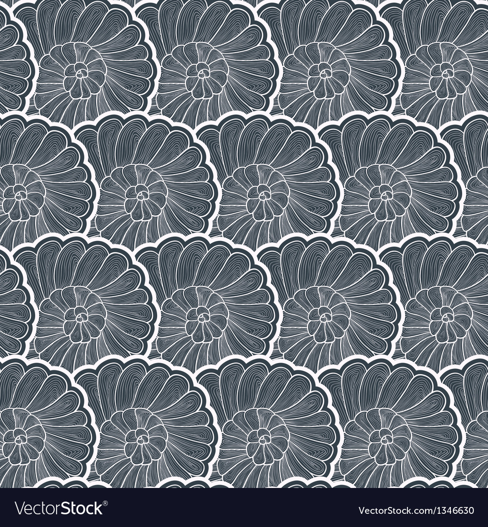 Background pattern of stylized snail