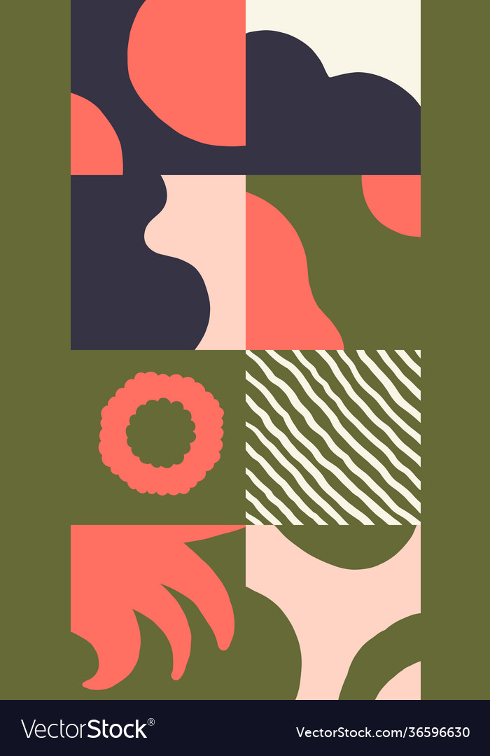 Hand-drawn abstract pattern design Royalty Free Vector Image