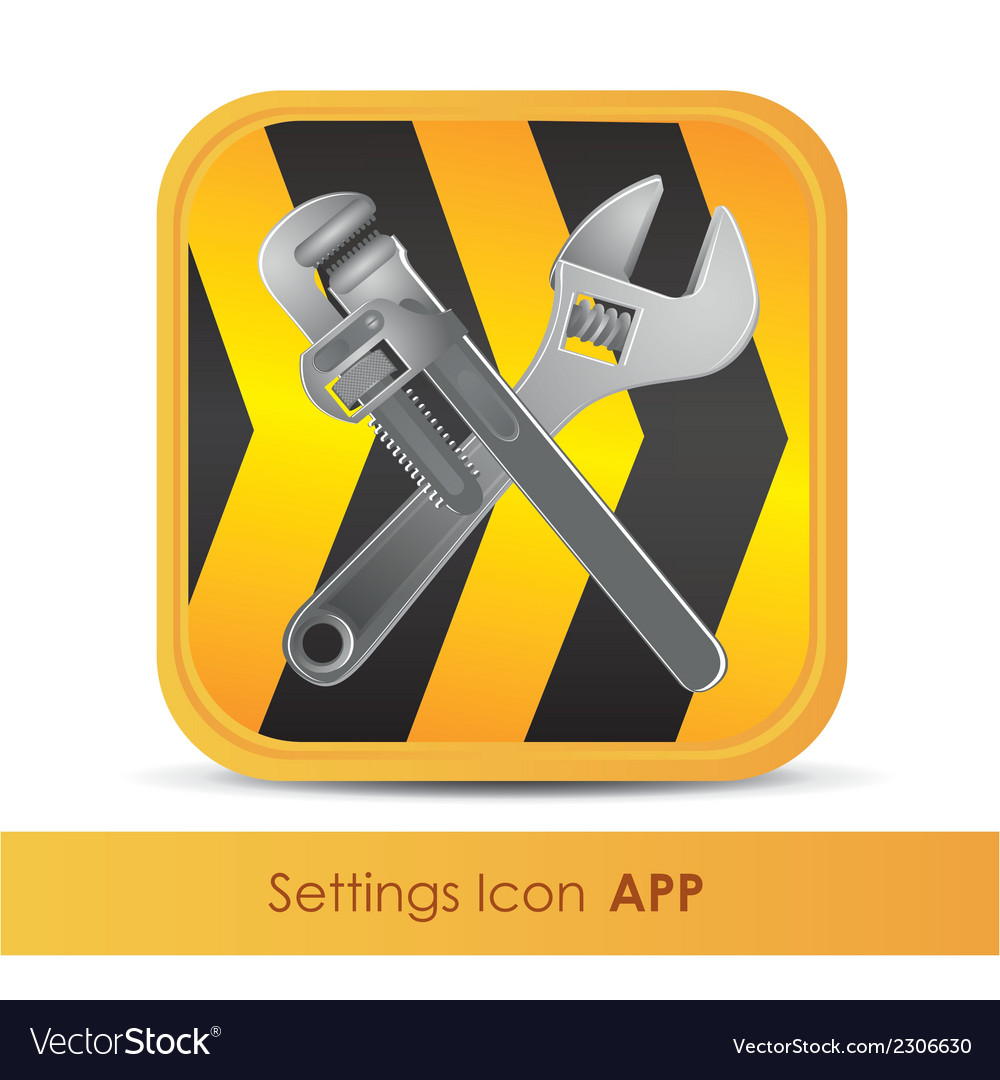 Icon for setup application or tools