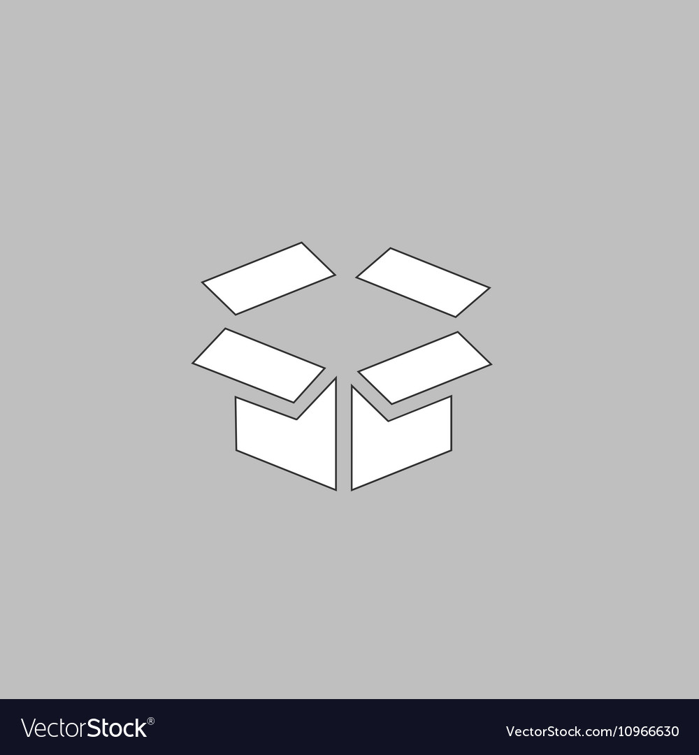 Open box computer symbol
