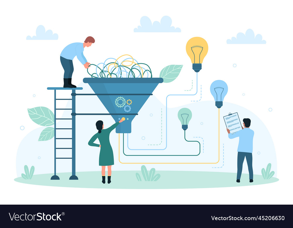 Problem solution idea management tiny people