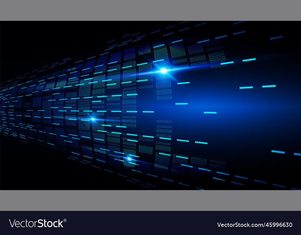 Technology background with hi-tech digital data