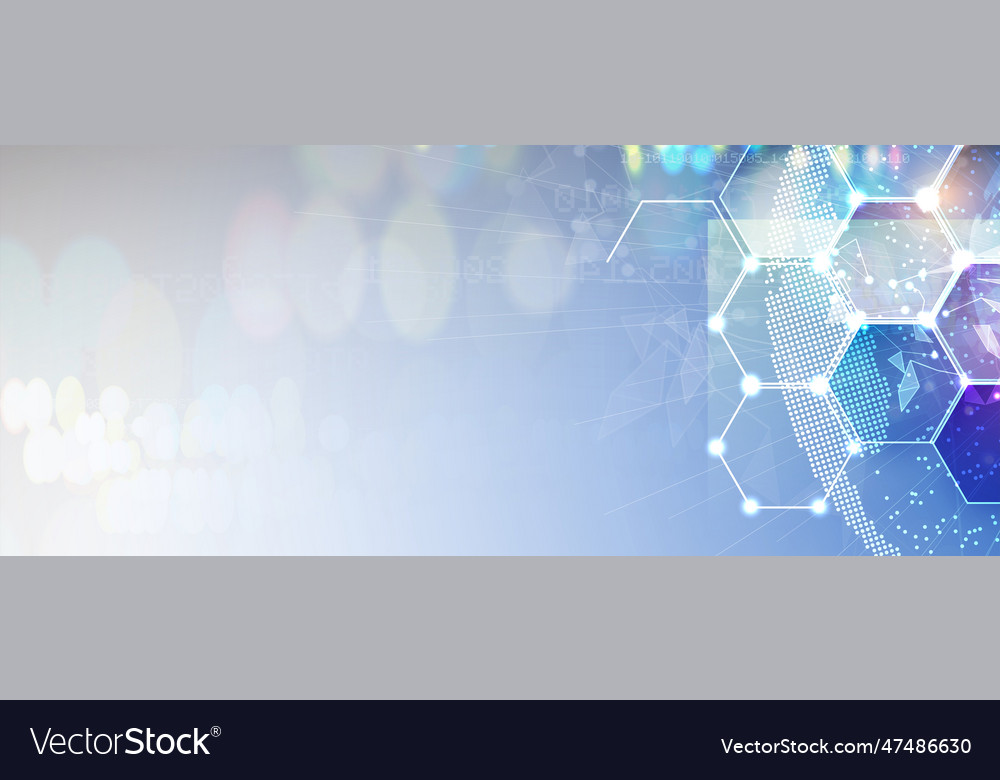 Technology data background idea of global Vector Image Technology data background idea of global