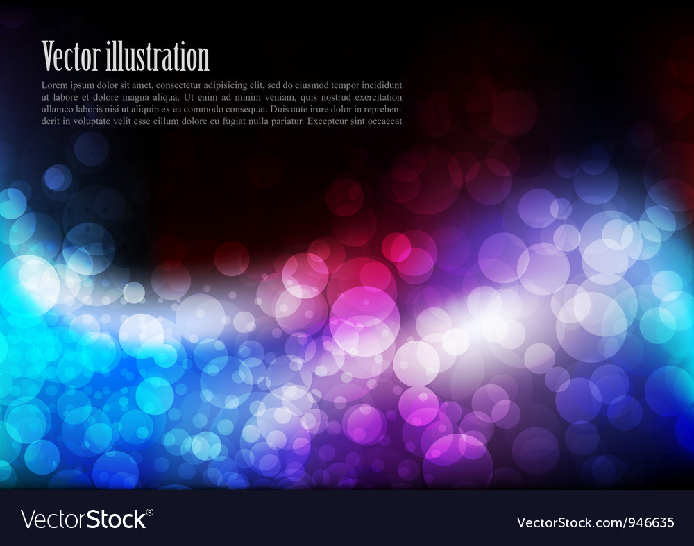 Abstract background with circles