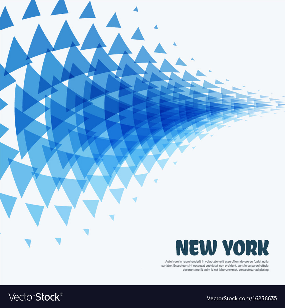Abstract design background with triangles