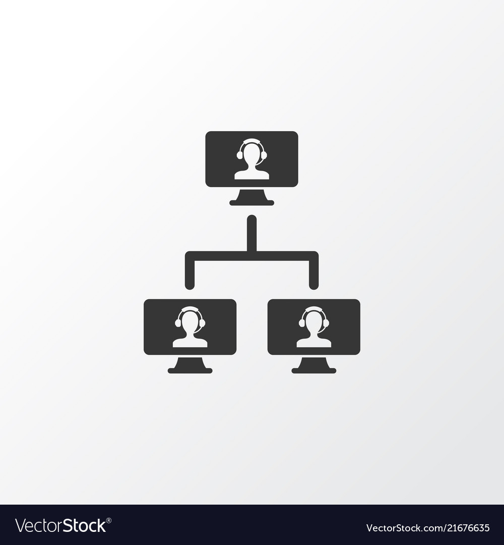 Linked computers icon symbol premium quality vector image Linked computers icon symbol premium quality