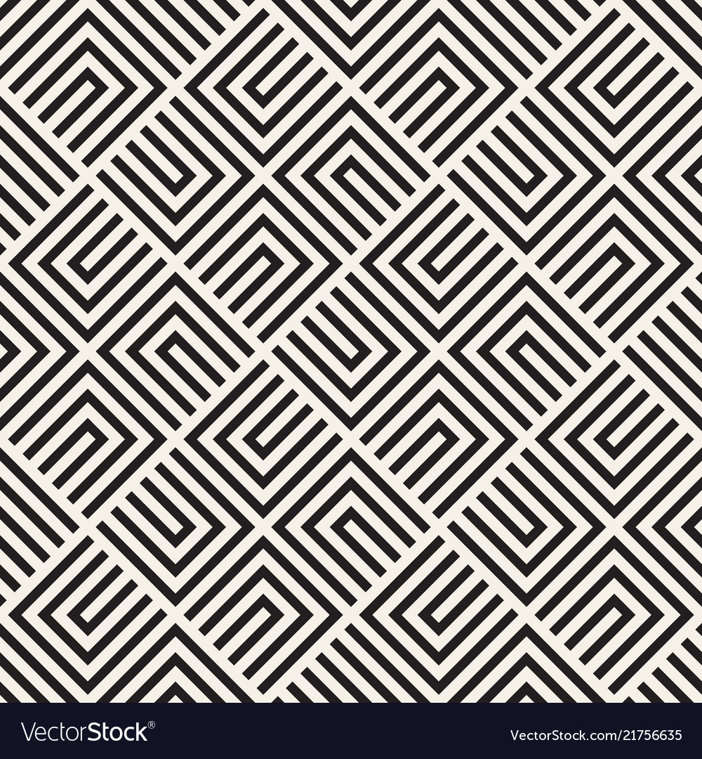 Moderne Linie Mosaic Muster