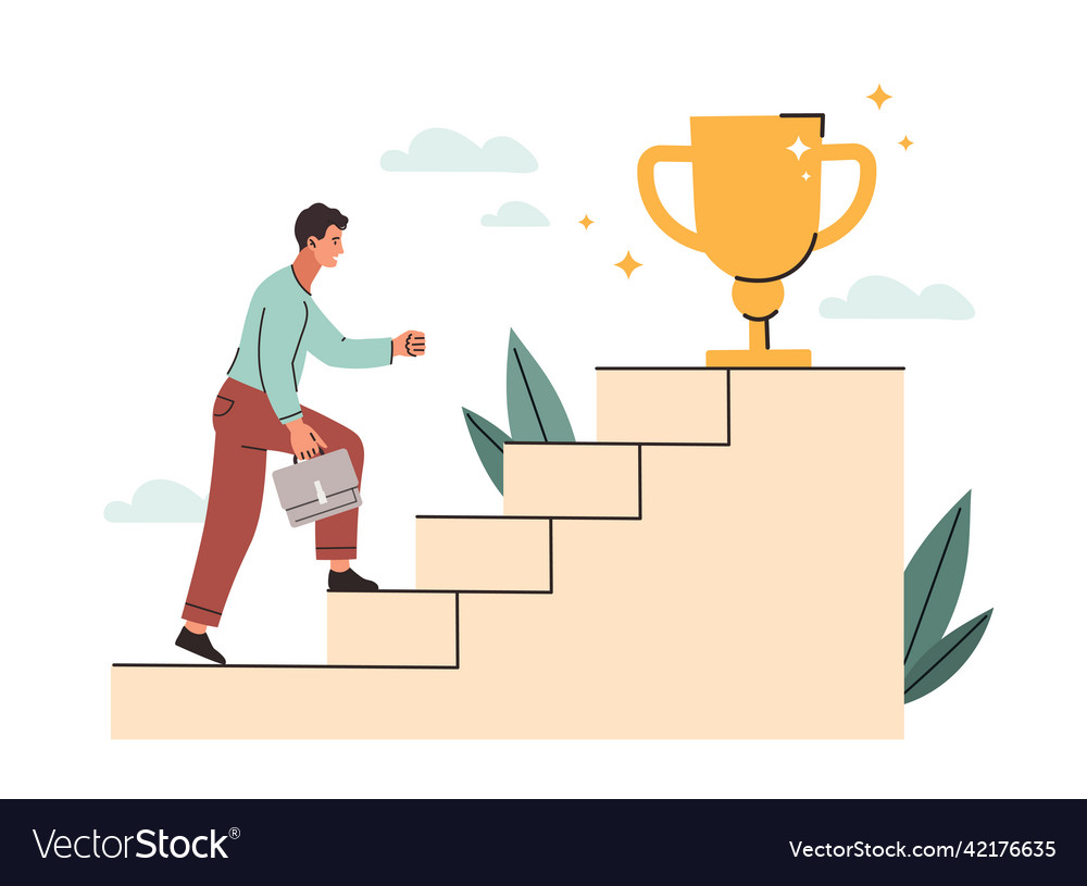 Person Reaching for a Trophy