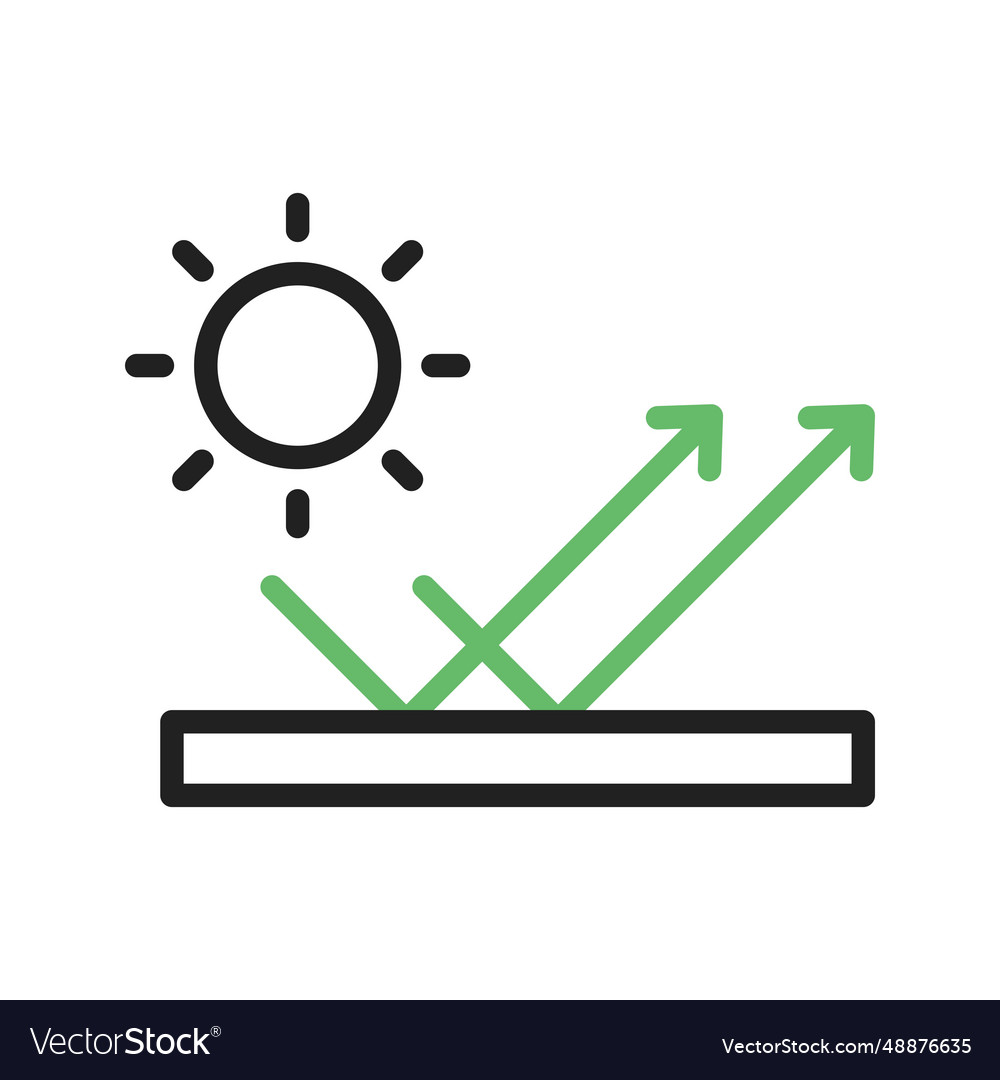 Reflection icon image Royalty Free Vector Image