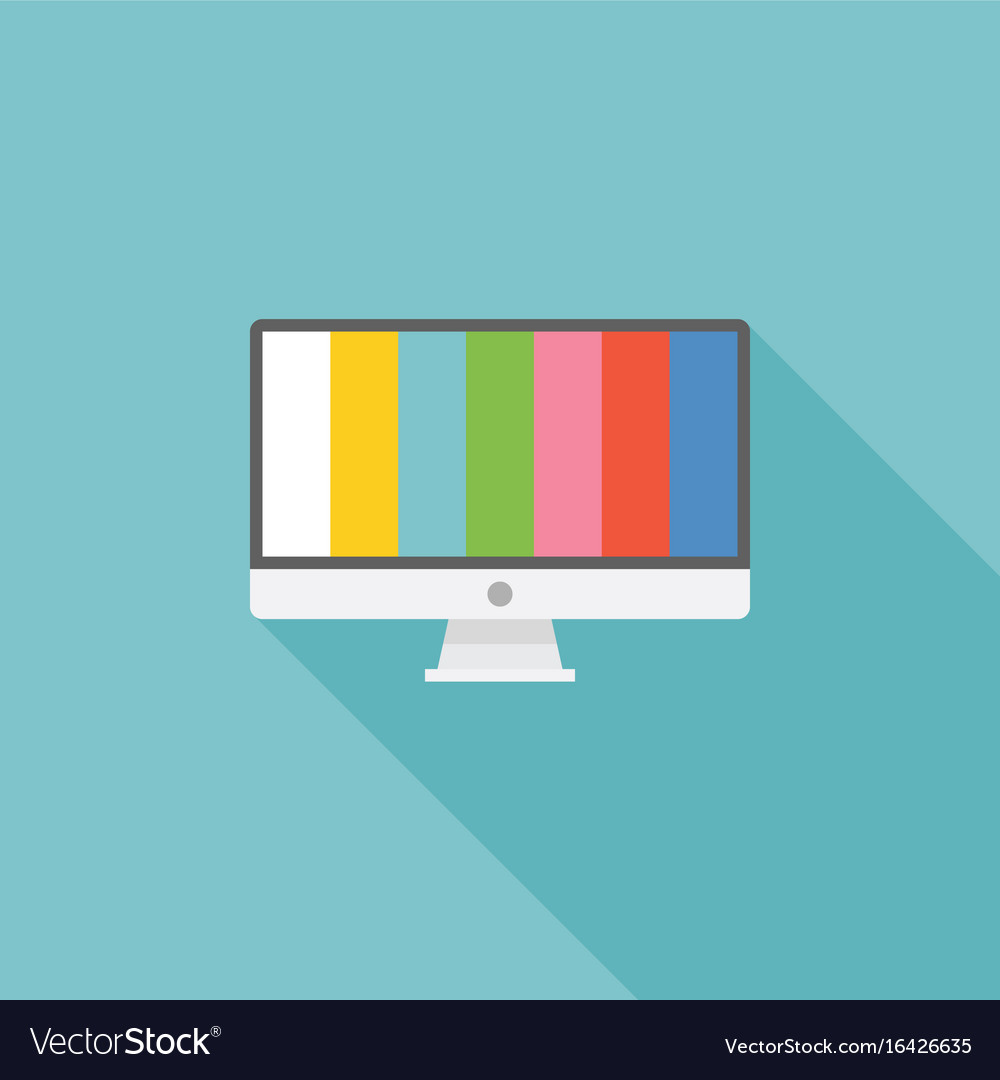 Screen Test Pattern Icon