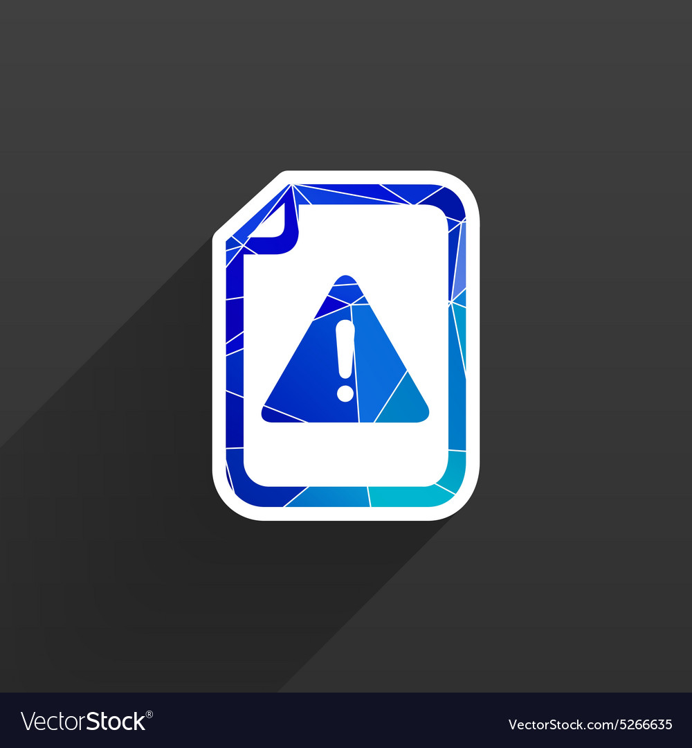 Security warning in browser icon alert bug
