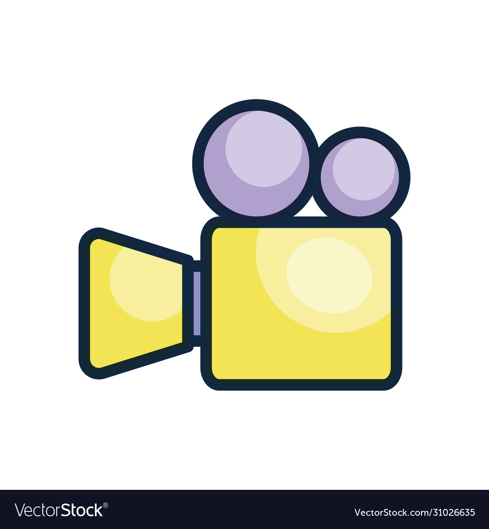 User interface concept video icon line color