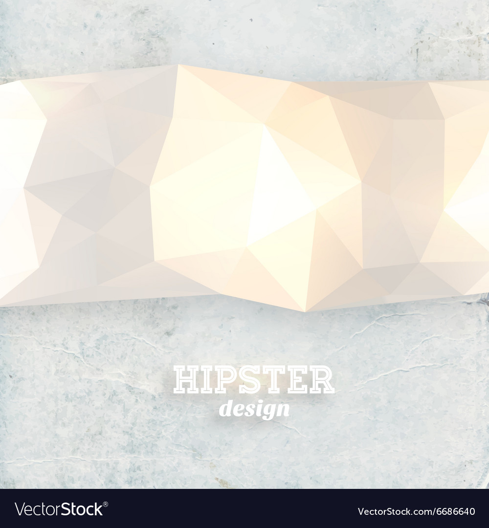 Abstract triangular design