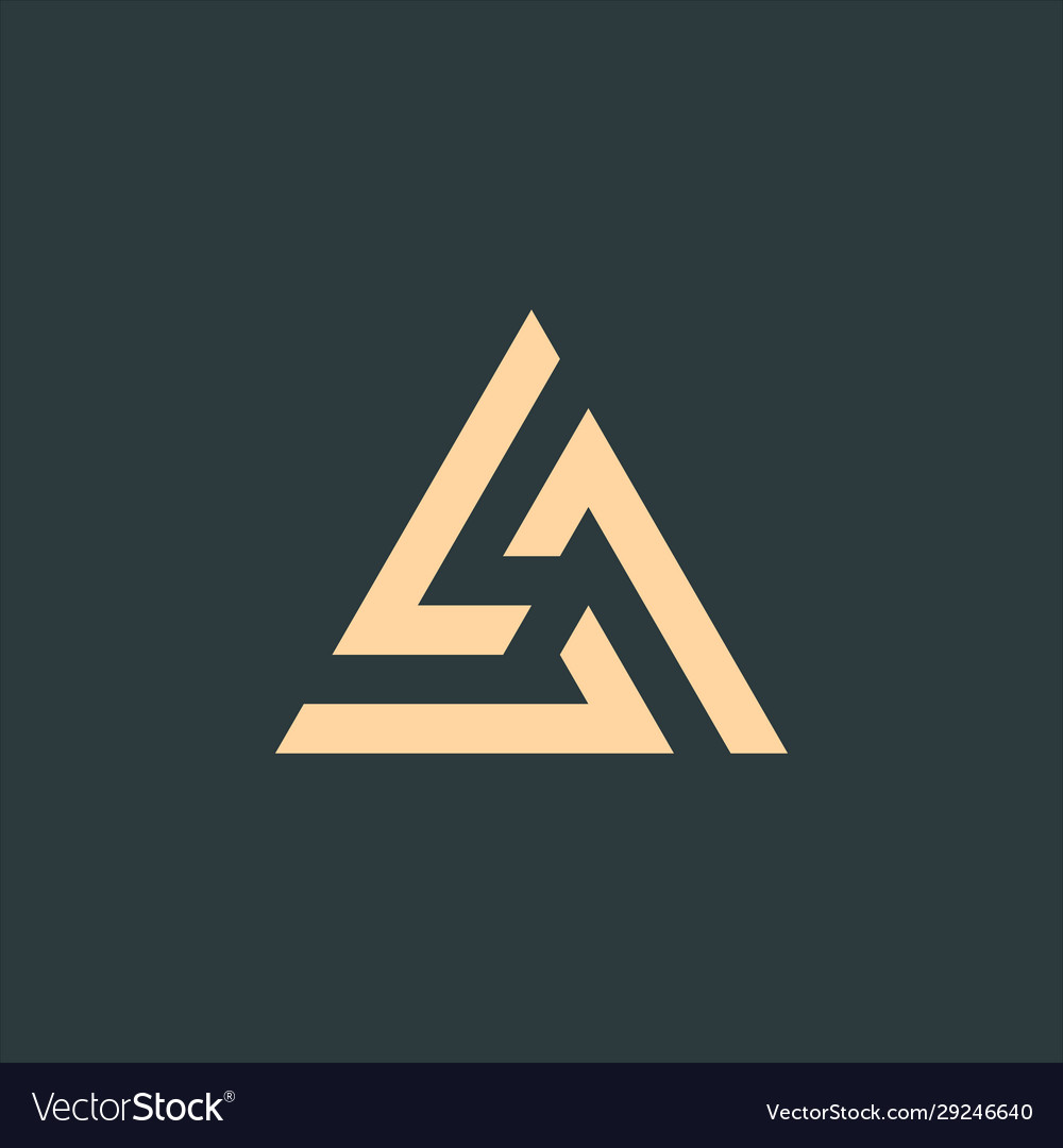 Interlocking Triangle Logo