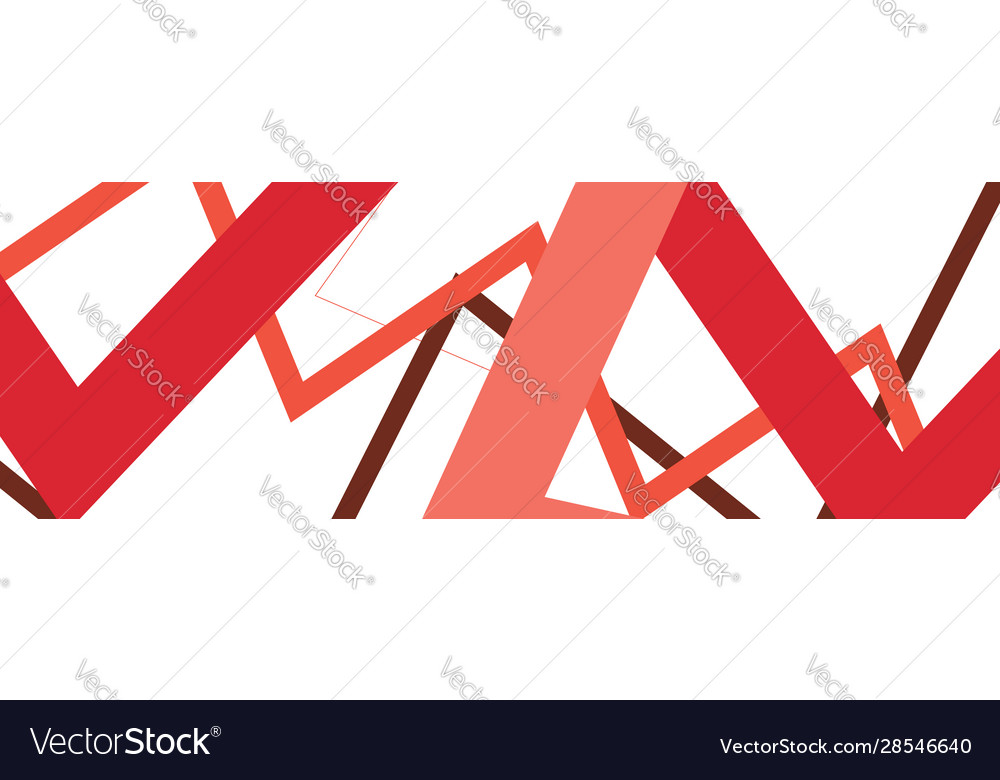 Random wavy zig-zag lines abstract art texture vector image Random wavy zig-zag lines abstract art texture
