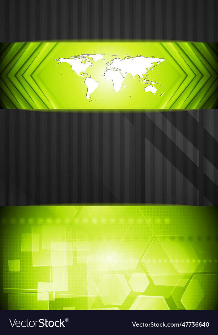 Tech Hintergrund mit Weltkarte