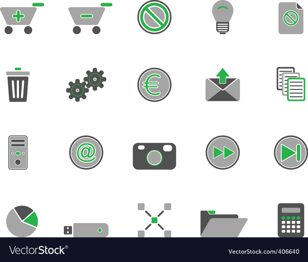 Web icons