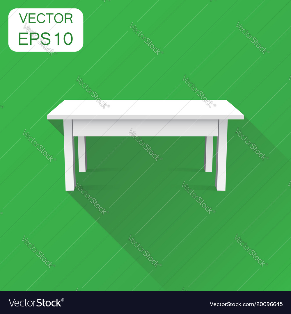3d table for object presentation icon business