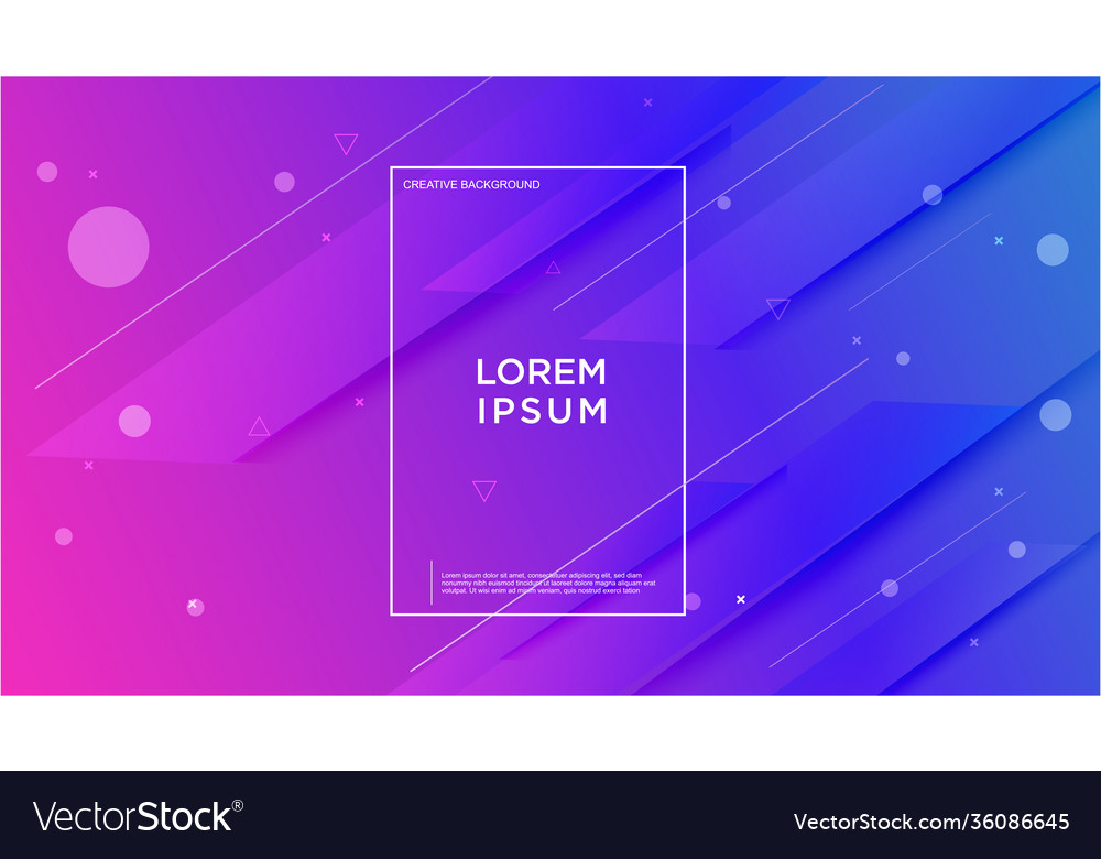 Dynamic Geometric Abstract Background