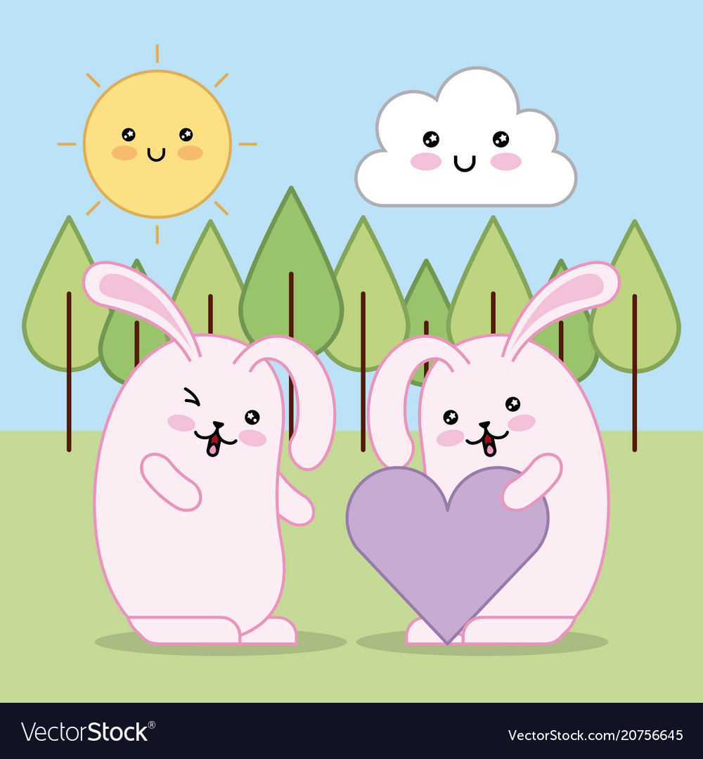 Easter day kawaii