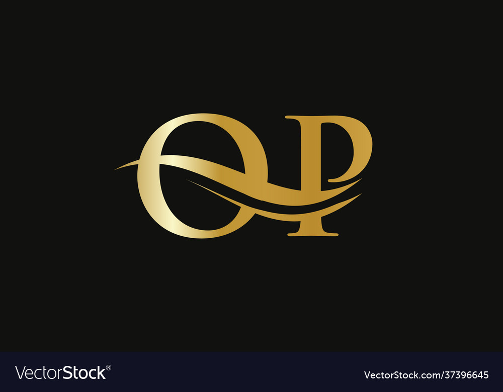 Elegant OP Monogram Logo