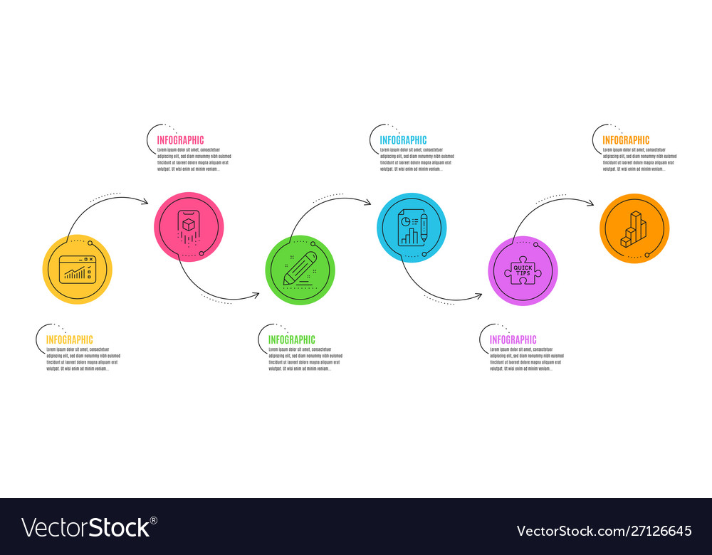 Web traffic report document and augmented reality vector image Web traffic report document and augmented reality
