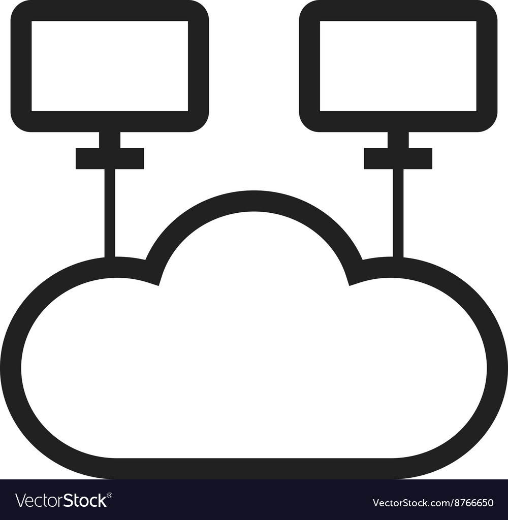 Cloud Network Icon