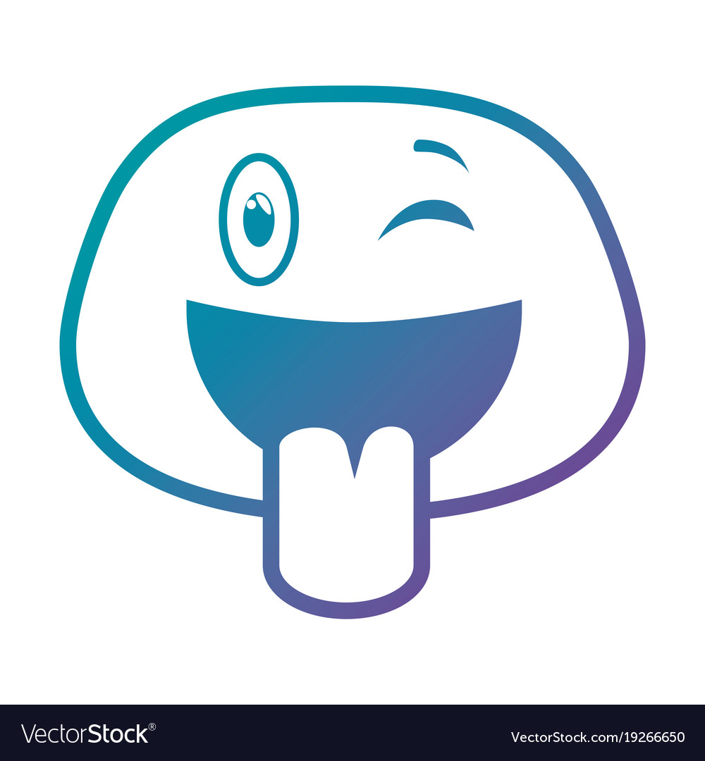 Crazy emoji Royalty Free Vector Image - VectorStock