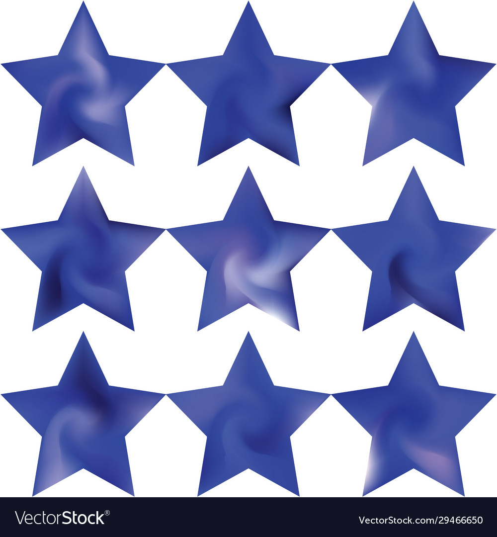 Gradient background in form a shape vector image Gradient background in form a shape