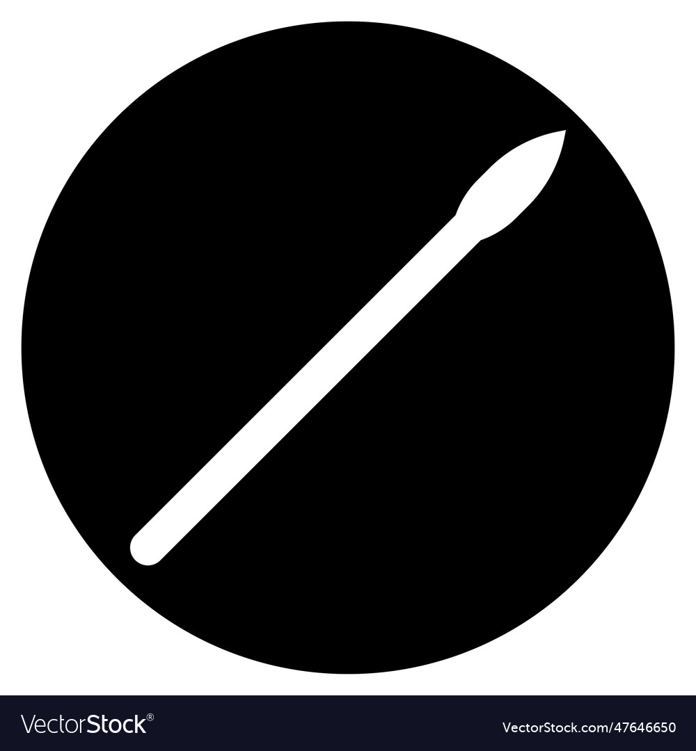 Spear icon Royalty Free Vector Image - VectorStock