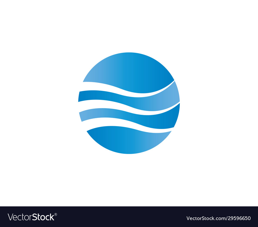 Wave symbol icon design Royalty Free Vector Image